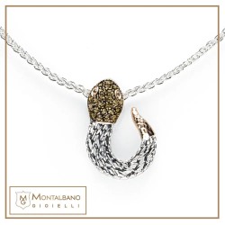collana Medievale serpente cerchietti